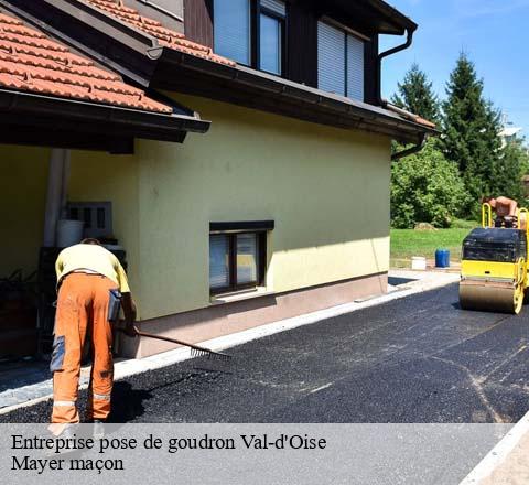 Entreprise pose de goudron Val-d'Oise 