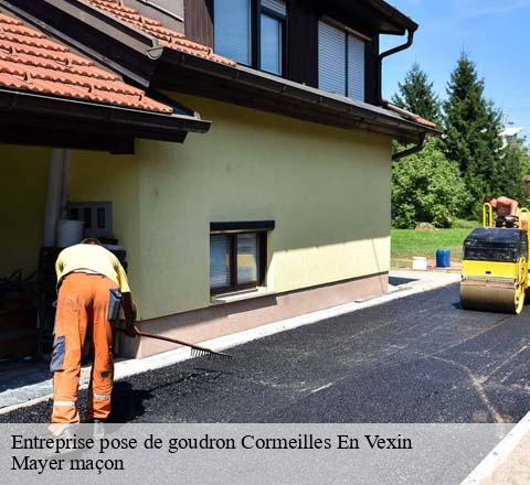 Entreprise pose de goudron 95830