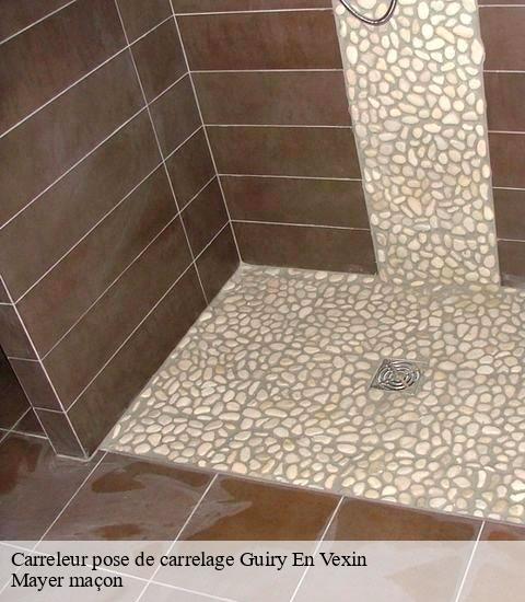 Carreleur pose de carrelage 95450