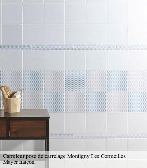 Carreleur pose de carrelage  95370