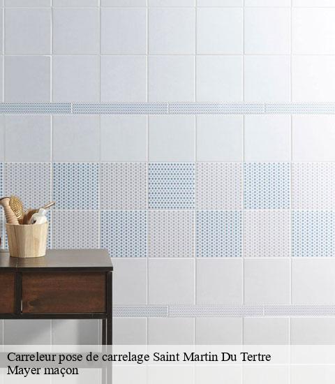 Carreleur pose de carrelage 95270