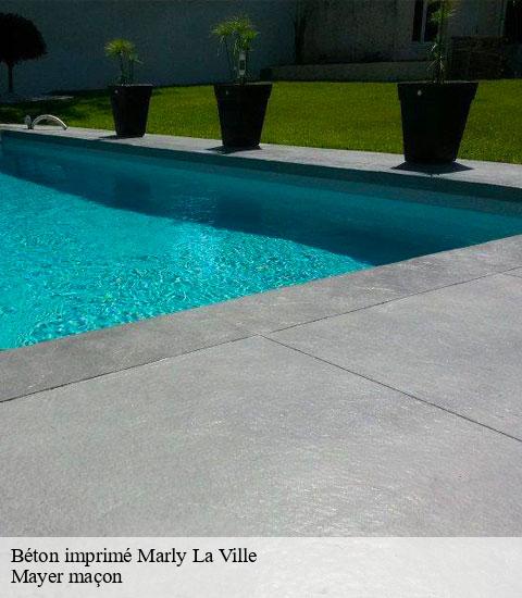 Béton imprimé 95670