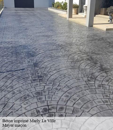 Béton imprimé 95670