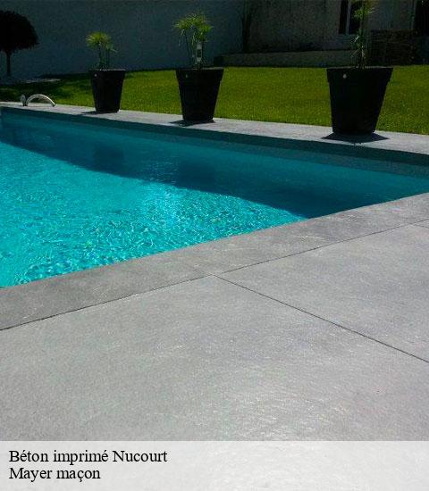 Béton imprimé 95420