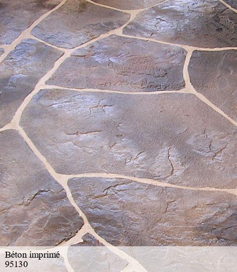 Béton imprimé 95130