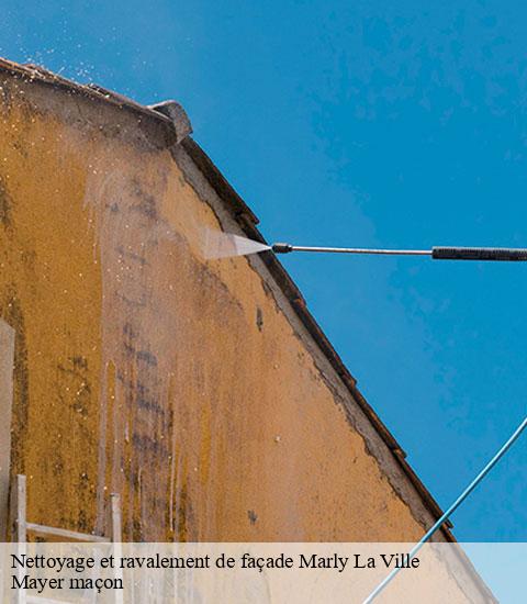 Nettoyage et ravalement de façade 95670